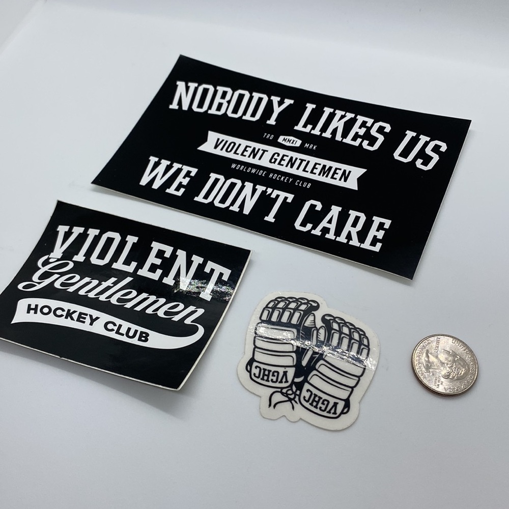 3 VGHC Stickers